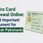Nadra Card Renewal Online