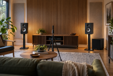 Choosing Wood Slat Wall Panels for a Room With Both Visual and Acoustic Goals
