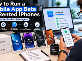 Mobile App Beta on Rented iPhones