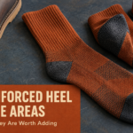 Reinforced Heel and Toe Areas in Custom Socks